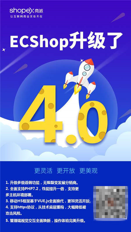 商派ECShop4.0版本正式上線，助力企業(yè)覆蓋全網(wǎng)零售