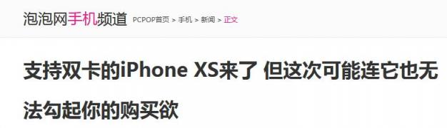 雙卡雙待是唯一亮點？ 新iPhone你怎么看？