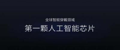 不單曬肌肉 華米科技為何發(fā)布穿戴領(lǐng)域首顆人工智能芯