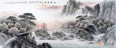 徐坤連的山水畫(huà)藝術(shù)價(jià)值淺析，帶你認(rèn)識(shí)不一樣的“粗獷”畫(huà)家