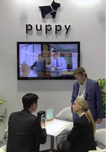 震撼中東 小狗機器人攜puppy cube亮相2018 GITEX