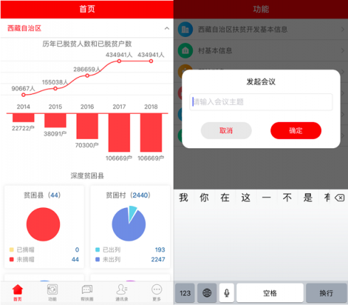 訊眾及時(shí)會視頻云，助力西藏扶貧辦下基層辦實(shí)事