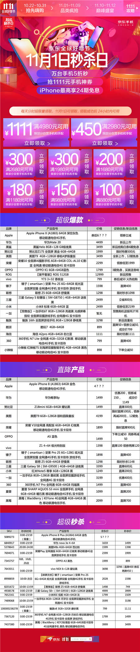 京東手機(jī)11.1 iPhone XS最高24期白條免息 月付低至363元！