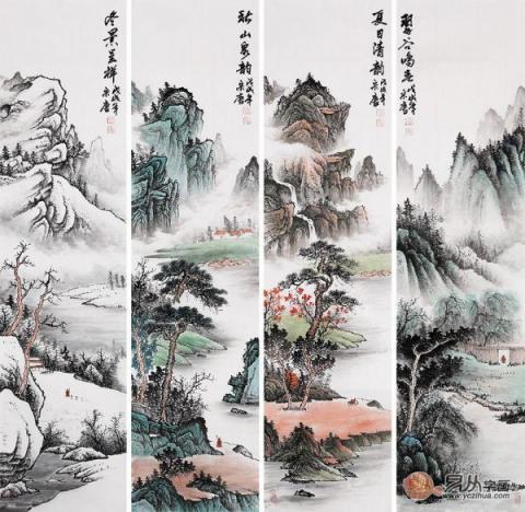 家居裝飾掛什么畫(huà)好？手繪國(guó)畫(huà)裝飾藝術(shù)雅致美景多多！