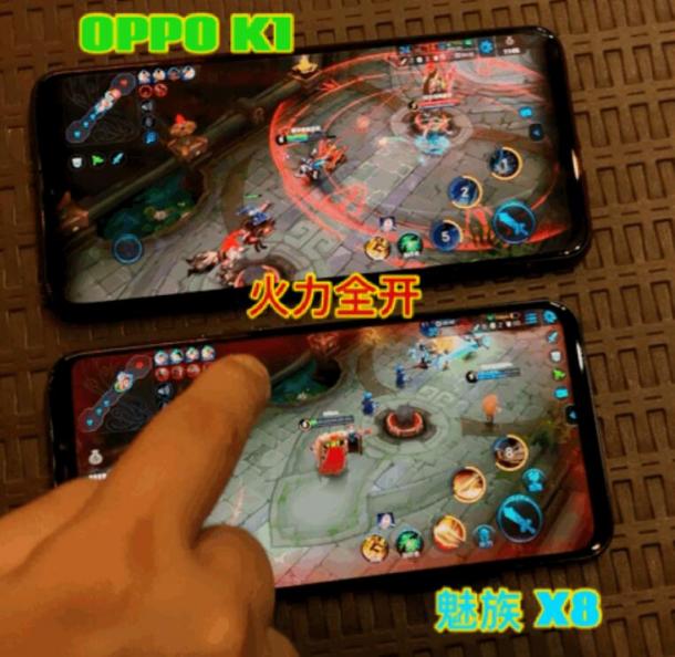 千元機游戲性能對決世界大賽：魅族X8手持Vulkan彎道超車OPPO K1