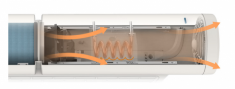 膠囊式外觀+外循環(huán)模式，網(wǎng)易智造壁掛新風機了解一下