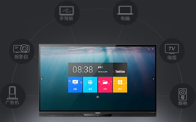 開會還用投影儀？聯(lián)想ThinkVision BM86ts電容智能大屏旗艦版解鎖新技能