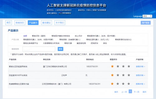 云知聲抗疫產(chǎn)品獲國家發(fā)改委高度認可，入選工信部AI助力疫情防控清單