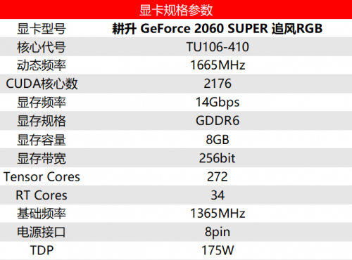 耕升又添一員猛將，RTX 2060 SPUER追風來了