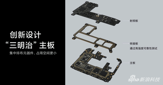 手機(jī)主版也從單層變成三層