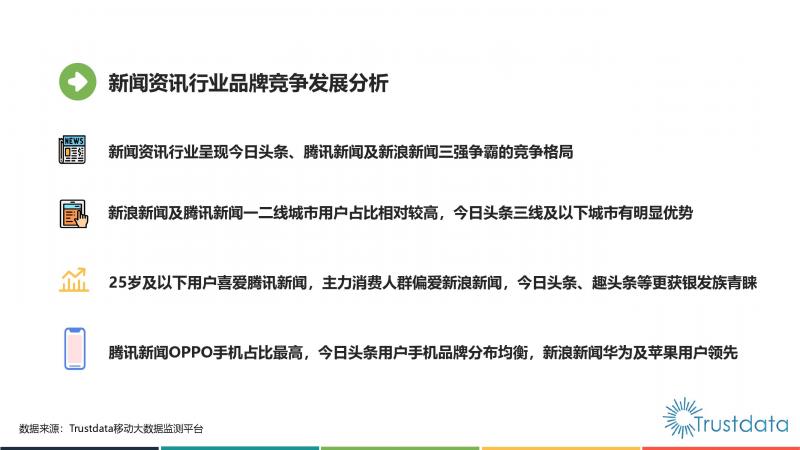 Trustdata:《中國(guó)移動(dòng)互聯(lián)網(wǎng)新聞資訊行業(yè)發(fā)展分析報(bào)告》