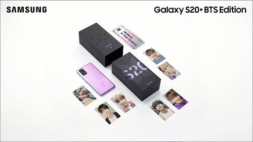 來(lái)自BTS的高級(jí)寵粉 三星Galaxy S20+ 5G BTS定制版你訂了嗎