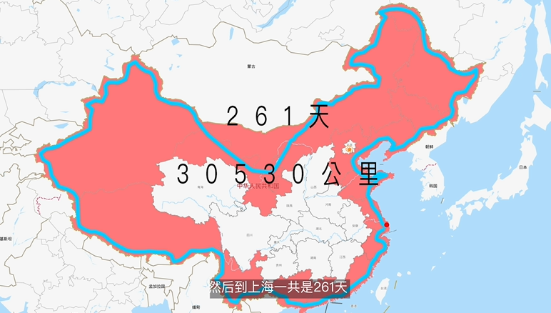 牛人騎小牛電動車完成長達(dá)261天、30530公里的環(huán)游中國行并登上微博熱搜