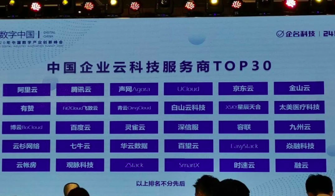 觀脈科技入選中國(guó)企業(yè)云科技服務(wù)商TOP30