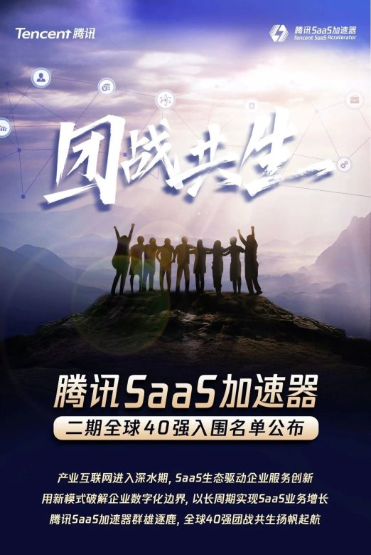 入圍率2.67%！麗晶軟件成功入選騰訊SaaS加速器二期項(xiàng)目