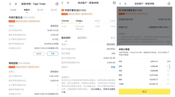 華潤萬象生活沖刺港交所招股進行時，老虎證券打新通道已開啟最高支持15倍杠桿