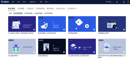 OKEx，區(qū)塊鏈科普的先行者