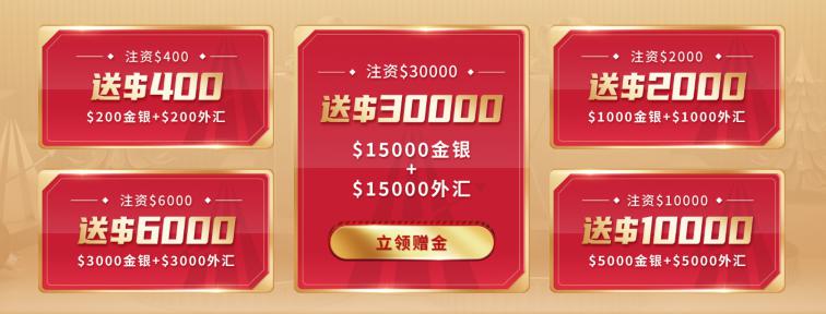 雙旦大狂歡，領(lǐng)峰環(huán)球送每人$30000年終豪禮！