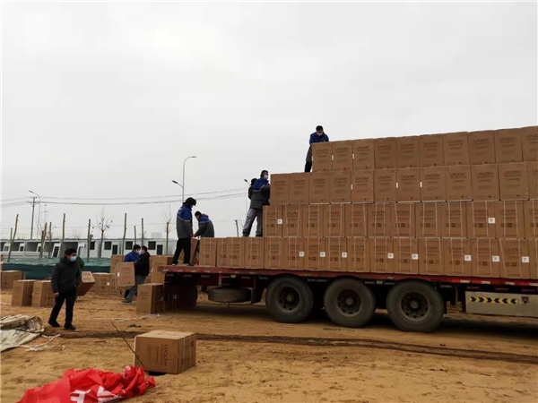 馳援南宮方艙隔離點！海爾智家首批1500臺熱水器開始安裝