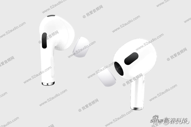 AirPods 3代的曝光圖片 （來自@我愛音頻網(wǎng)）