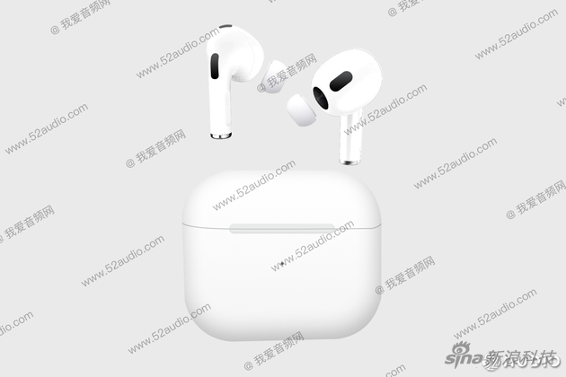 AirPods 3代的曝光圖片 （來自@我愛音頻網(wǎng)）