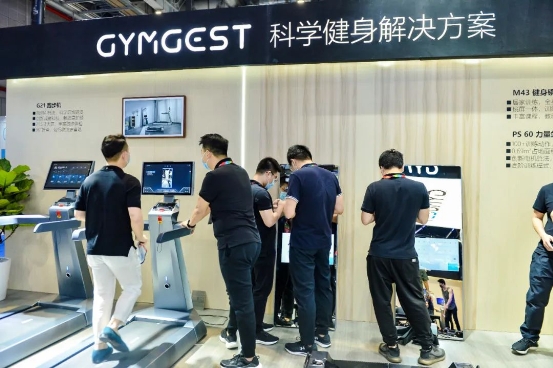 圓滿收官，GYMGEST攜新品跑步機、力量站亮相體博會!