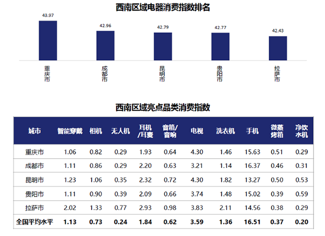 西北西南居民生活最享受？行業(yè)首個(gè)“京東電器消費(fèi)指數(shù)”揭示答案