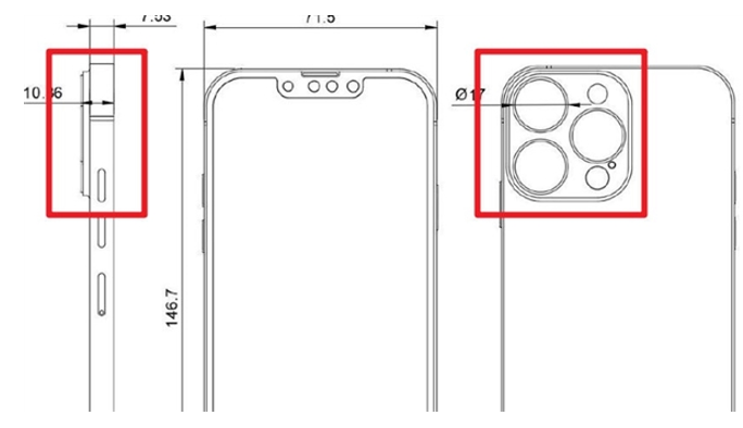 愛回收科技資訊：iPhone 13 Pro設(shè)計圖曝光 還是你的菜嗎？