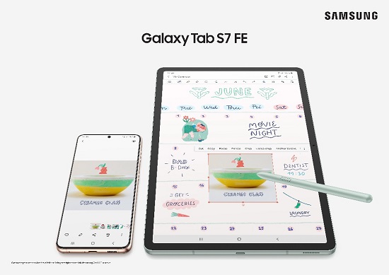 便捷實(shí)用高效S Pen加持 讓三星Galaxy Tab S7 FE如虎添翼