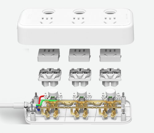 aigo新國標(biāo)分控插座，三位三控帶來便捷居家體驗(yàn)