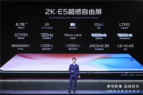 影像天花板的代表機型，vivo X70系列來了