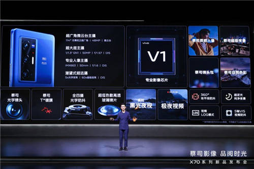 影像天花板的代表機型，vivo X70系列來了