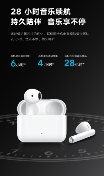 優(yōu)惠價(jià)179元榮耀親選Earbuds X2迎來(lái)首銷 爆款再度來(lái)襲