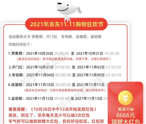 2021雙十一通俗易懂的活動攻略來啦!天貓?zhí)詫氹p十一紅包如何領8888元