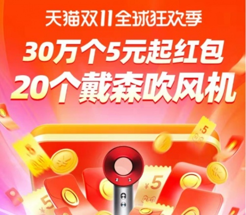 羊毛分享帖：2021天貓京東雙十一紅包搶8888玩法，各路神仙看過來