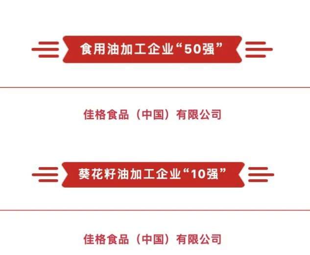 2020年度食用油加工企業(yè)強(qiáng)出爐，多力食用油生產(chǎn)廠商佳格再度上榜！