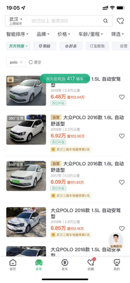 從車市到親戚再到瓜子二手車，坎坷的買車之路