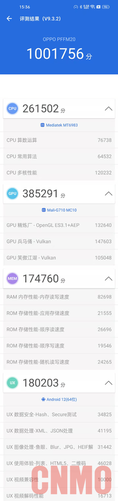 媒體正式公布OPPO Find X5 Pro天璣版跑分！百萬(wàn)分上下天璣9000表現(xiàn)不俗！