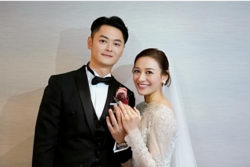 江若琳結(jié)婚，DR鉆戒見證美好愛情