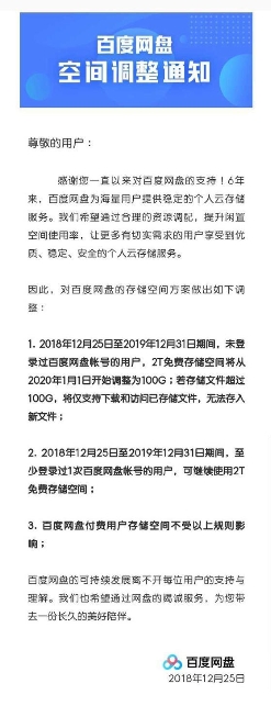 百度網(wǎng)盤下調(diào)存儲空間，最大受益者是迅雷？