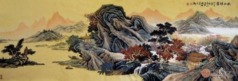 水墨丹青描繪山河之美—賞析許吉爾手繪國(guó)畫山水之美！