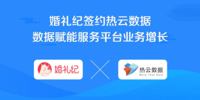 婚禮紀簽約熱云數據，數據賦能服務平臺業(yè)務增長