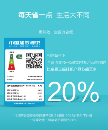 比三級能效省電20%！一級能效的蘇寧小Biu空調(diào)值得入手