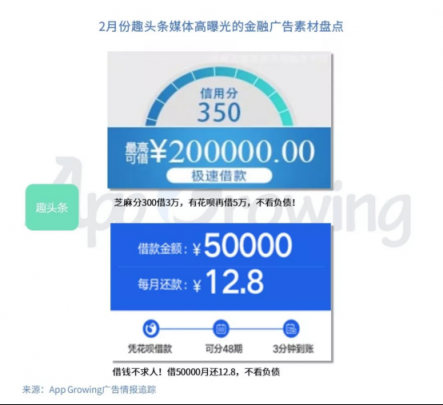 有米：2月份金融行業(yè) App 移動廣告投放分析