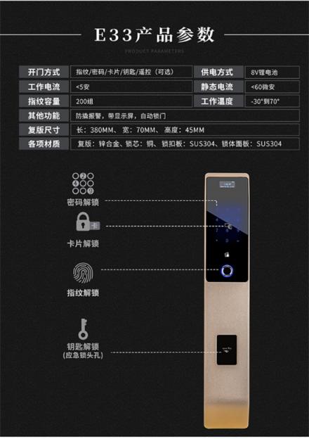大眾家庭的第一把智能鎖 e城e家5款新品聯(lián)袂首發(fā)