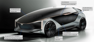 一汽奔騰E2 Concept概念車曝光 揭秘未來出行