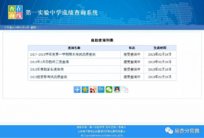 易查分—用微信做自己的考試成績查詢系統(tǒng)