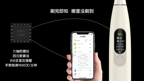 小米眾籌3天破千萬，Oclean X觸屏智能電動牙刷創(chuàng)紀(jì)錄