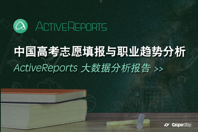 中國(guó)高考志愿填報(bào)與職業(yè)趨勢(shì)分析-ActiveReports 大數(shù)據(jù)分析報(bào)告