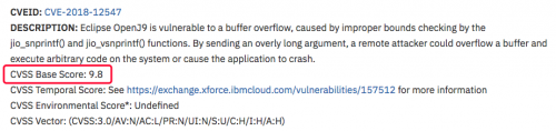9.8分超高危IBM OpenJ9漏洞預警